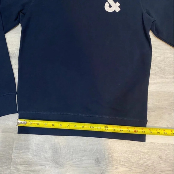 NWT Jack & Jones Logo Crewneck Sweatshirt in Navy Size S - Picture 6 of 14